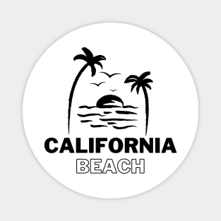 California beach holiday t-shirt Magnet